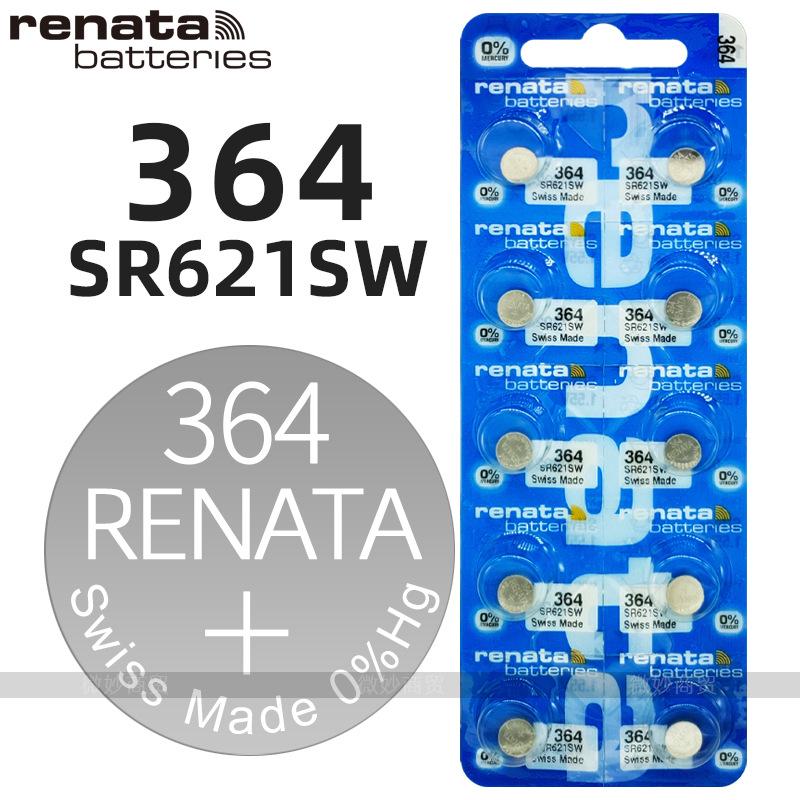 Swiss Renata Watch Button Batteries: 377, 364, 321, 371