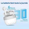 Wireless Bluetooth Headphones, Wireless Noise Canceling HeadphonesWaterproof Bluetooth Headphones, T