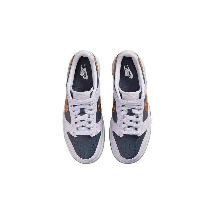 New Nike Dunk Low SE Copper Swoosh GS DX1663-400