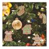 Christmas Pendant Gingerbread Man Christmas Tree Decorations Atmosphere Sense Of Joy And Cute Style