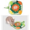 Kaninchen Füttermatte Schnüffelspielzeug für Kaninchen Interaktives Puzzle Enrichment-Spielzeug zum Trainieren Weiche Schnüffelmatte