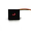 1PC For VW Polo Car Red LED Light Music LED DRL Front Fog Lamp Switch Push Button Switch with Wire Accessories