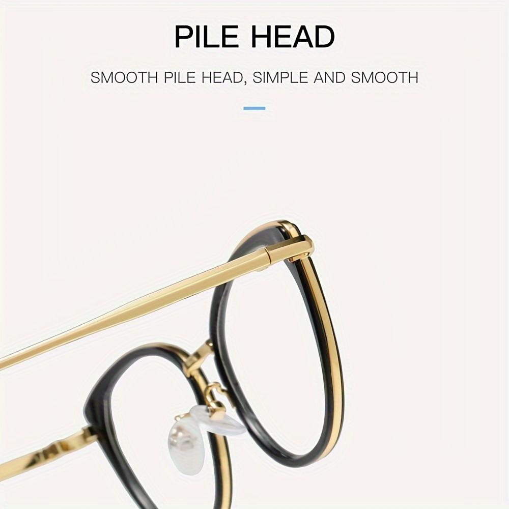 Trendy Blue Light Blocking Glasses Stylish Round Square Frame Designer Eyewear For Office Study Night Driving Filter Glasses