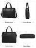 Men's Genuine Leather Fashion Briefcase Handbag