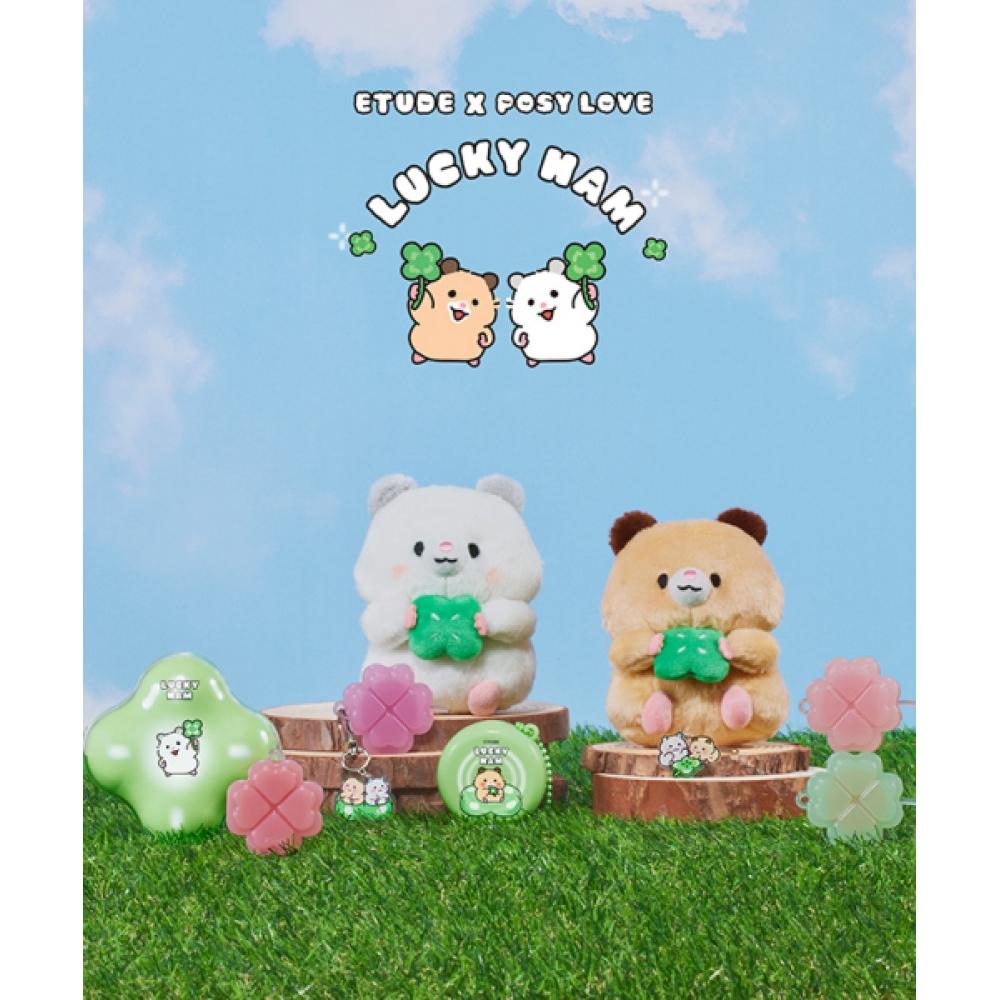 Etude [posi Love] Cloud Filter Cushion Mini Cushion Special Set  + Doll Key Ring Gift 