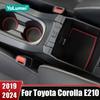 For Toyota Corolla E210      2024 Hybrid Car Door Slot Pad Cup Gate Groove Mat Anti-Slip Pad Accessories