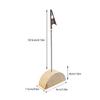 20 Pieces Name Card Holder with Clip Photo Holder Place Card Holder Photo Stand Memo Holder for Business Cards