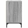 Nightstand Set of 2 Grey Sonoma 49 x 36 x 61 cm Particleboard