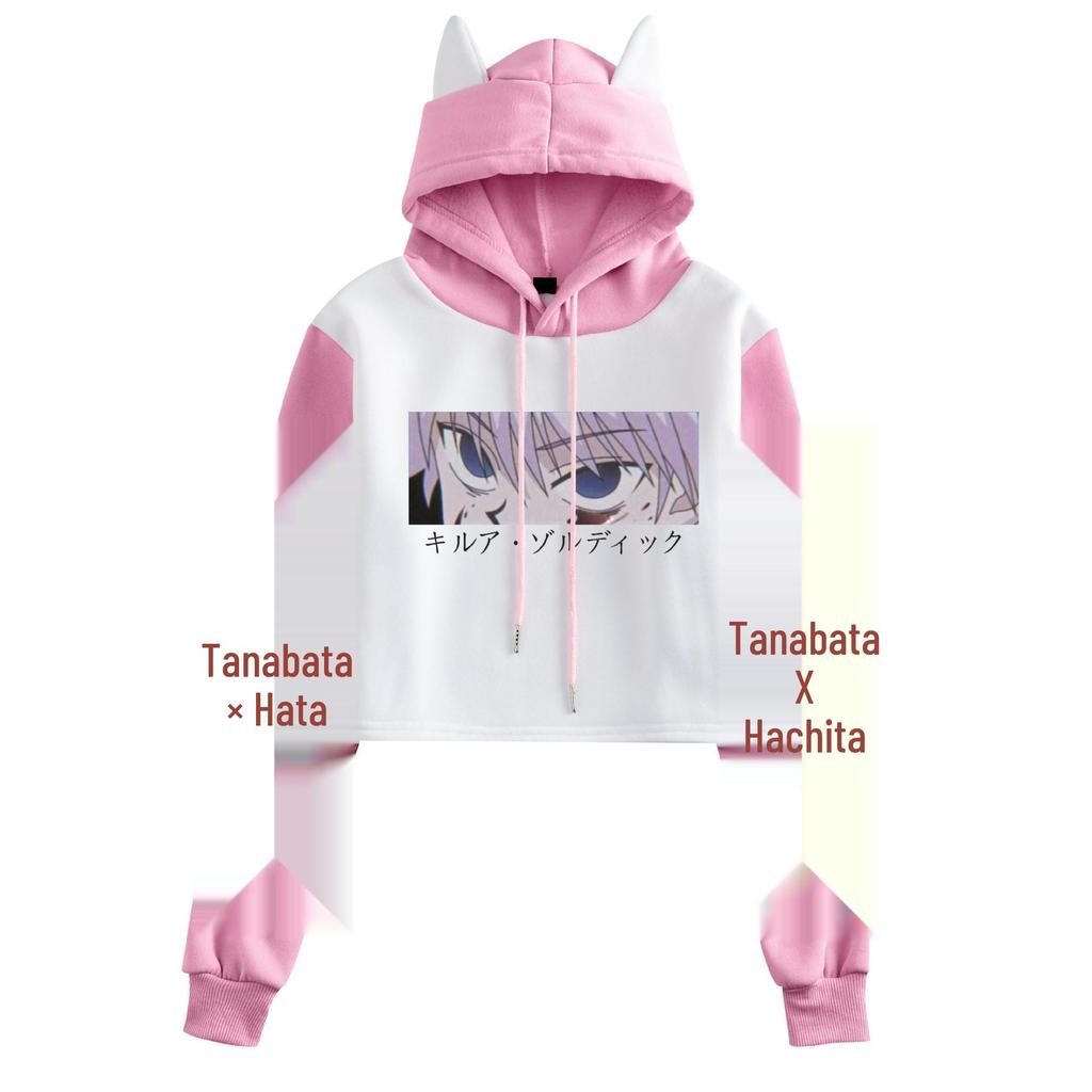 New Hunter x Hunter Women's Cat Ear Hoodie - Anime Merchandise for Autumn/Winter