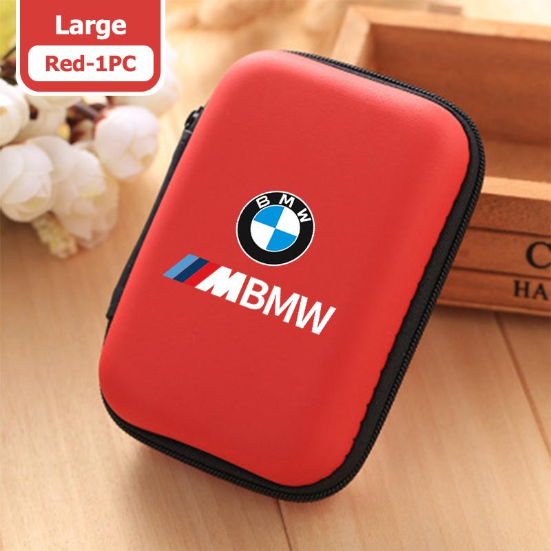 Car Organizer EVA Storage Earphone Cable Case Bluetooth Bag For BMW M Sport M2 M3 M4 M5 M6 E46 E90 E60 F10 F20 E87 X3 X6