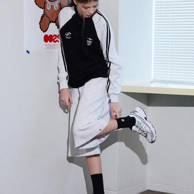 STUDIO SOCKSTOP OOSS Dragon Palace Rabbit Face Embroidered Socks Black
