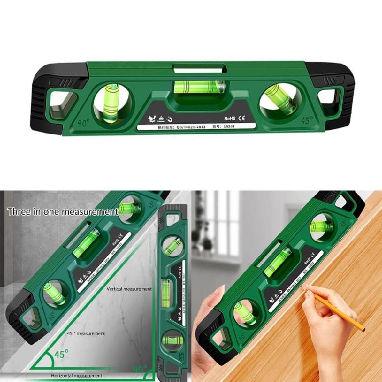 Horizontals Ruler 9inch Magnetic Torpedoes Level Spirits Level Tool Measure Tool