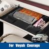 Car Passenger Side TPE Tray Organizer Box Console Storage for Vehicle Front Passenger Accessories For Voyah Courage 2025 2026