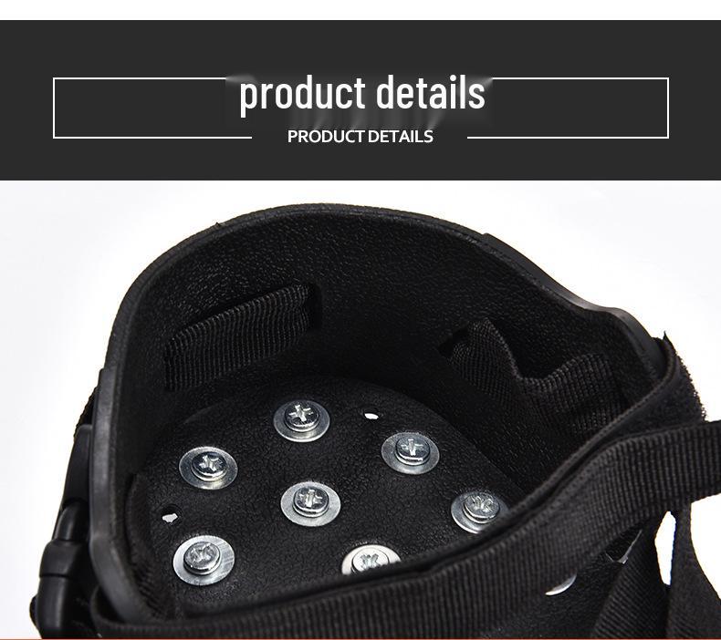 Professional Anti-slip Crampons with Spikes for Hiking, Ice Climbing, Fishing, and Snow - Outdoor Ice Grips Shoe Covers.