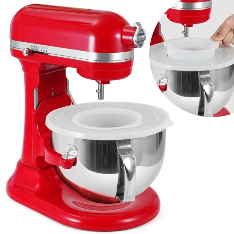 Mixers Bowl Cover Mixer Bowl Blender Lid Blender Bowl Replacement Part Blender Cover Mixers Lid for 6QT Stand Mixers