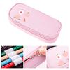 Pen Case Large Capacity Dust-proof Stationery Oxford Cloth Fruit Print Pencil Case for Daily Use