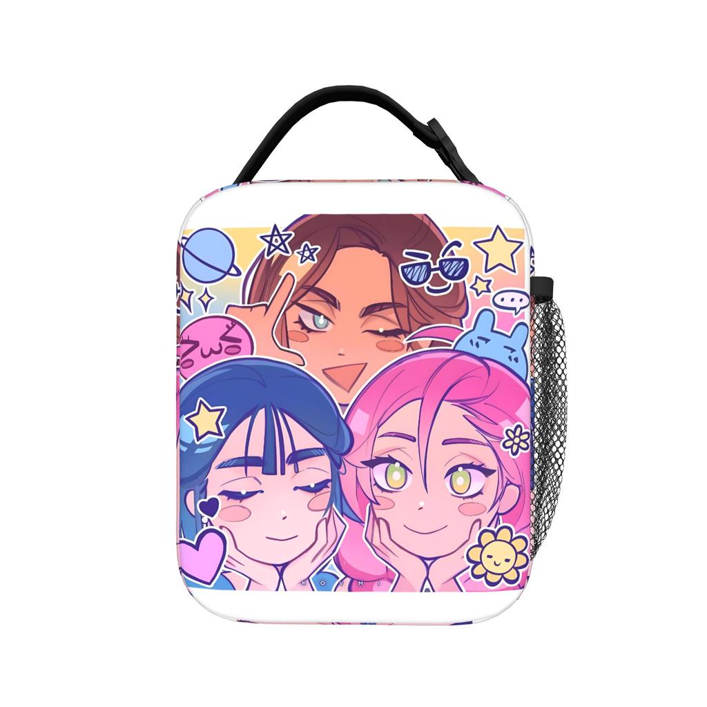 Hot Sale Alien Stage Ivan Till Lunch Bag Portable Lunch Box Girls Office Graphic Cooler Bag Kawaii Oxford Thermal Tote Handbags