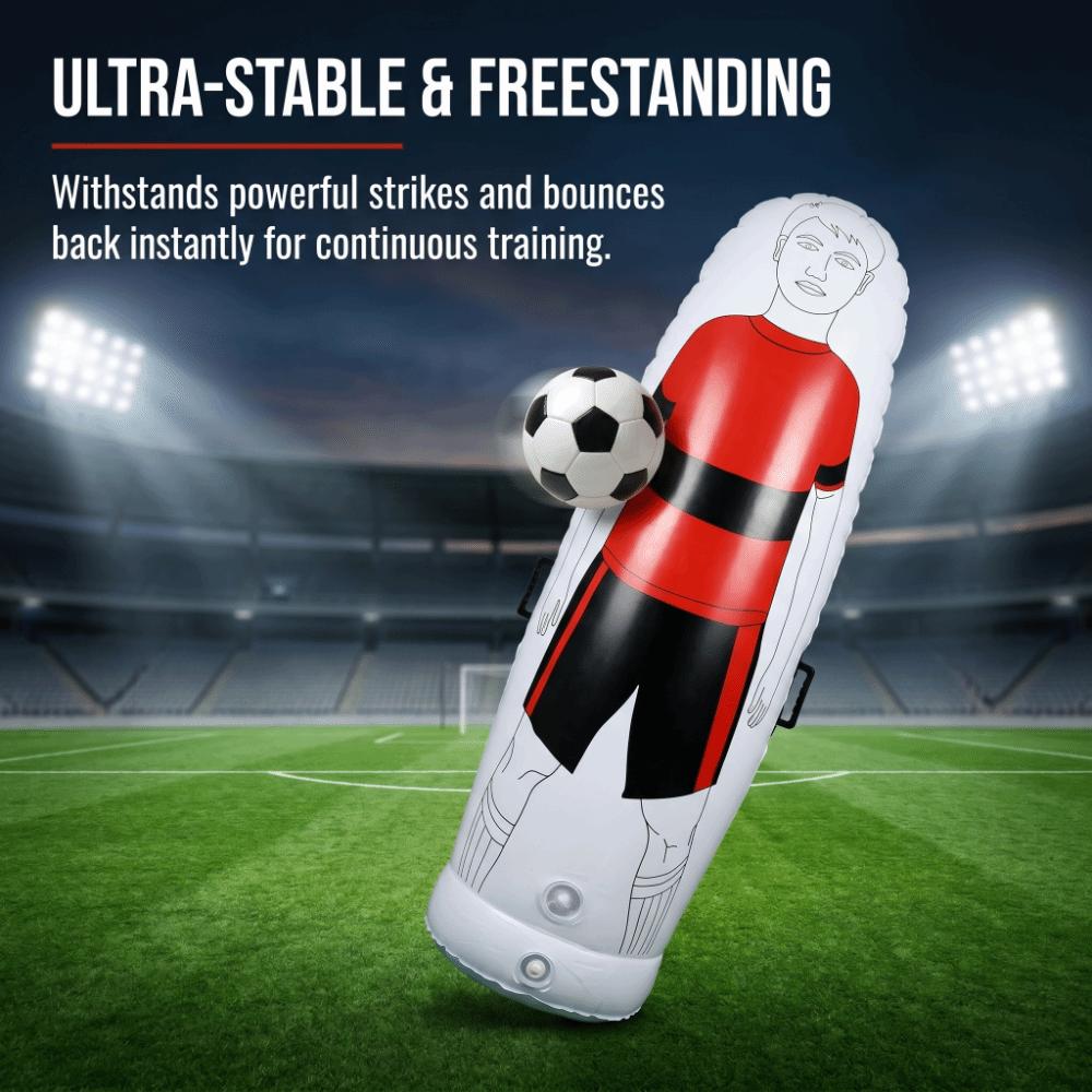 Freestanding Base Inflatable Mannequin Human-Shaped Print Free Kick Wall  Beginner Drills
