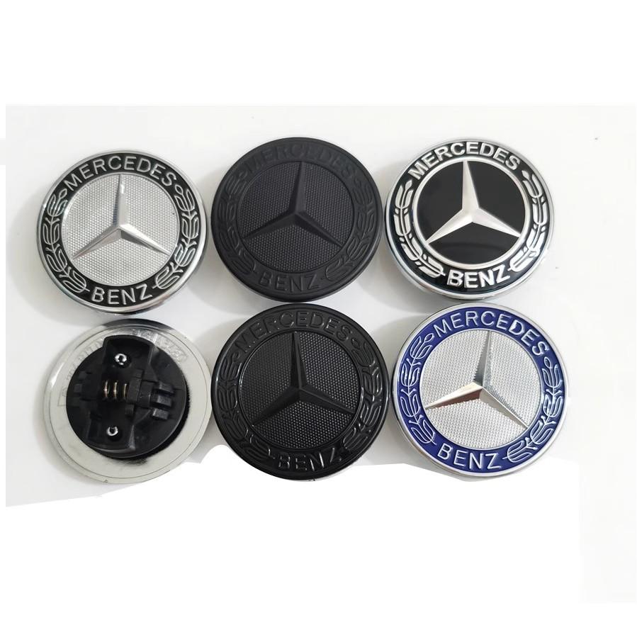 1 Stück 57 mm Auto Frontklappe Emblem Abzeichen Haube Für Mercedes Benz AMGW204 W205 W212 W213 W221 W177 W246 GLA GLC Auto Zubehör
