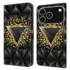 For iPhone 17 Pro Max Case PU Leather Wallet Phone Cover with Stand