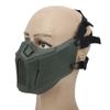 Tactic Half Face Guard Breathable Comfortable Military Protection Equipment for Outdoor CS Game
