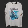 Vintage Y2K Durch Das Auge Des Toten Amerikanische Death Metal Band Weiß Großes T-Shirt Musikband Genre Deathcore Melodic Death Shirt Größe XL