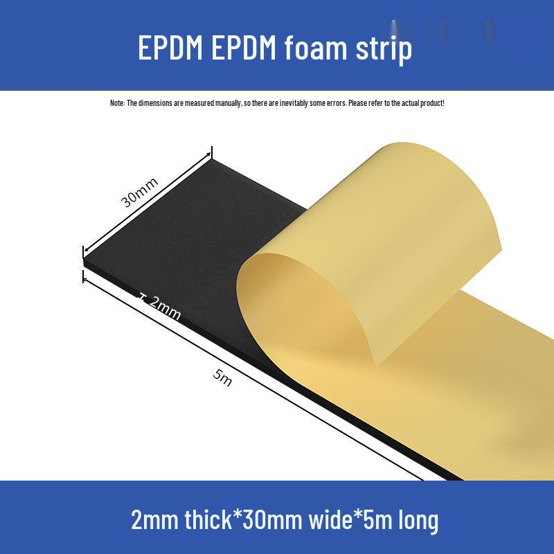 Self-adhesive EPDM Foam Sealing Strip for Cabinets and Electrical Boxes