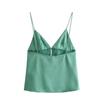 Tops Camis Sommer Damen 2024 Neue Mode Schlanke Kurze V-Ausschnitt Tank Tops Chic Elegante Junge Damen Street Weste Top
