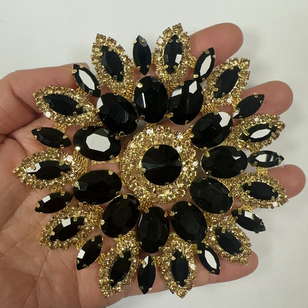 Hardware Schweißglas Strasssteine für Schmuck, Kleidung, Taschen, Hüte DIY