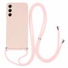 For Samsung Galaxy A05s 4G TPU Phone Case Microfiber Lining Rubberized Cover with Lanyard