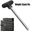 1Pc 9.5Mm Weight Stack Pin Gym Pin Heavy Duty Replacement Weight Machine Pin Fitness Home Gym Universal Exercise Machine Parts