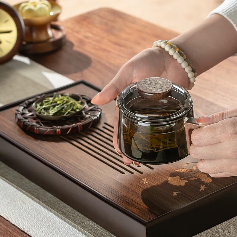 Gennas Glass Mini Tea Infuser Cup