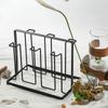 With Tray Tea Cup Rack Durable Water Cup Shelf Cup Accessories Glass Cup Stand  Hospitality