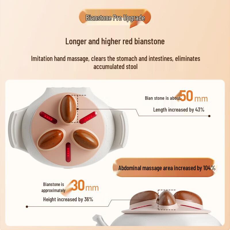 Ke'aiyuansu Bianstone Red Light Abdominal Massager