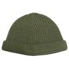 Basic Enchi Knit Sweater Beanie Short Roll Watch Unisex Washable Olive