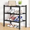 Olanly Bamboo Shoe Organizer Quality Expandable Shoe Rack Stackable Free Standing Wooden Shoe Storage Shelf For Entryway Closet