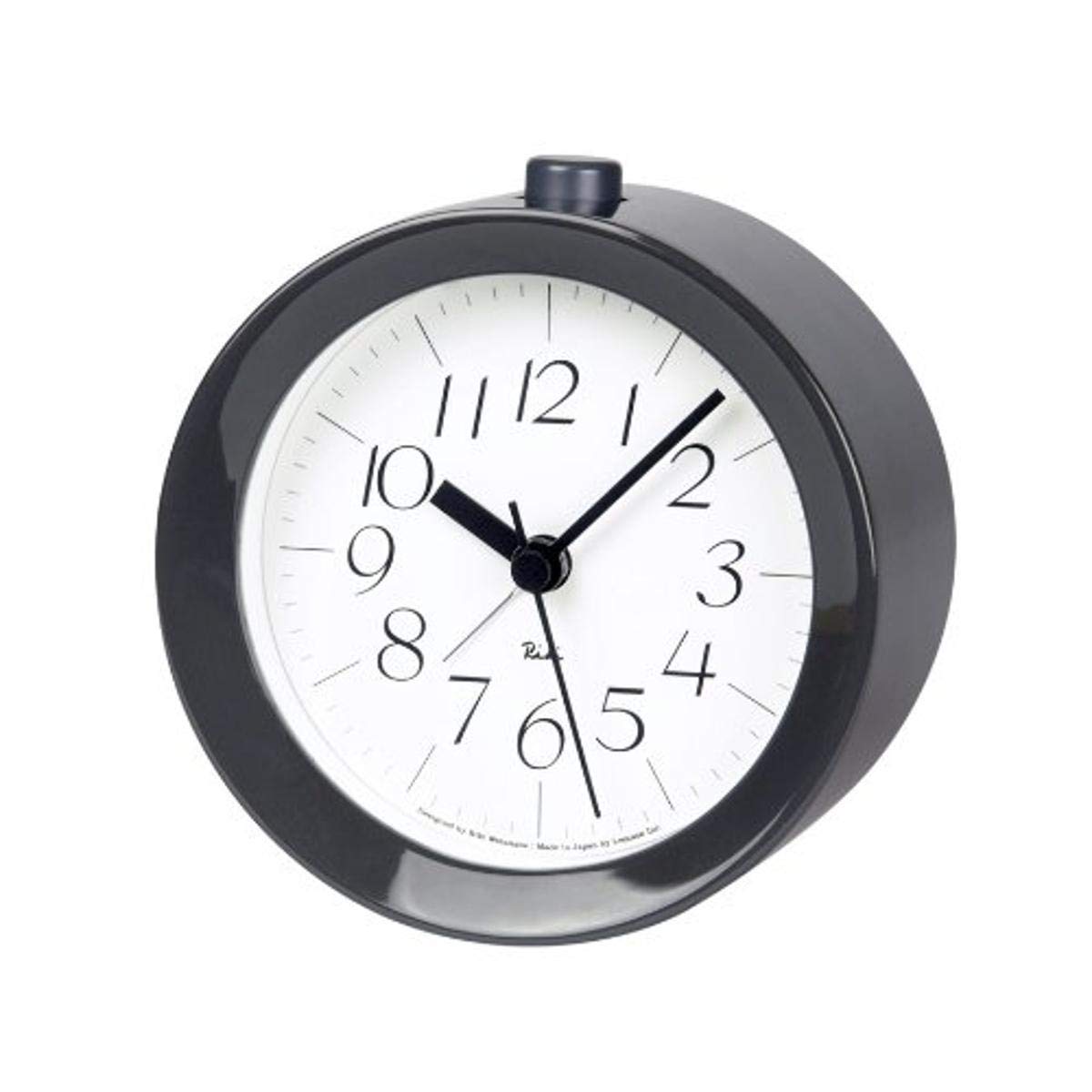 

Lemnos Alarm Clock Analog Riki Alarm Natural Wood Gray RIKI ALARM CLOCK Gray WR09-14 GY Lemnos