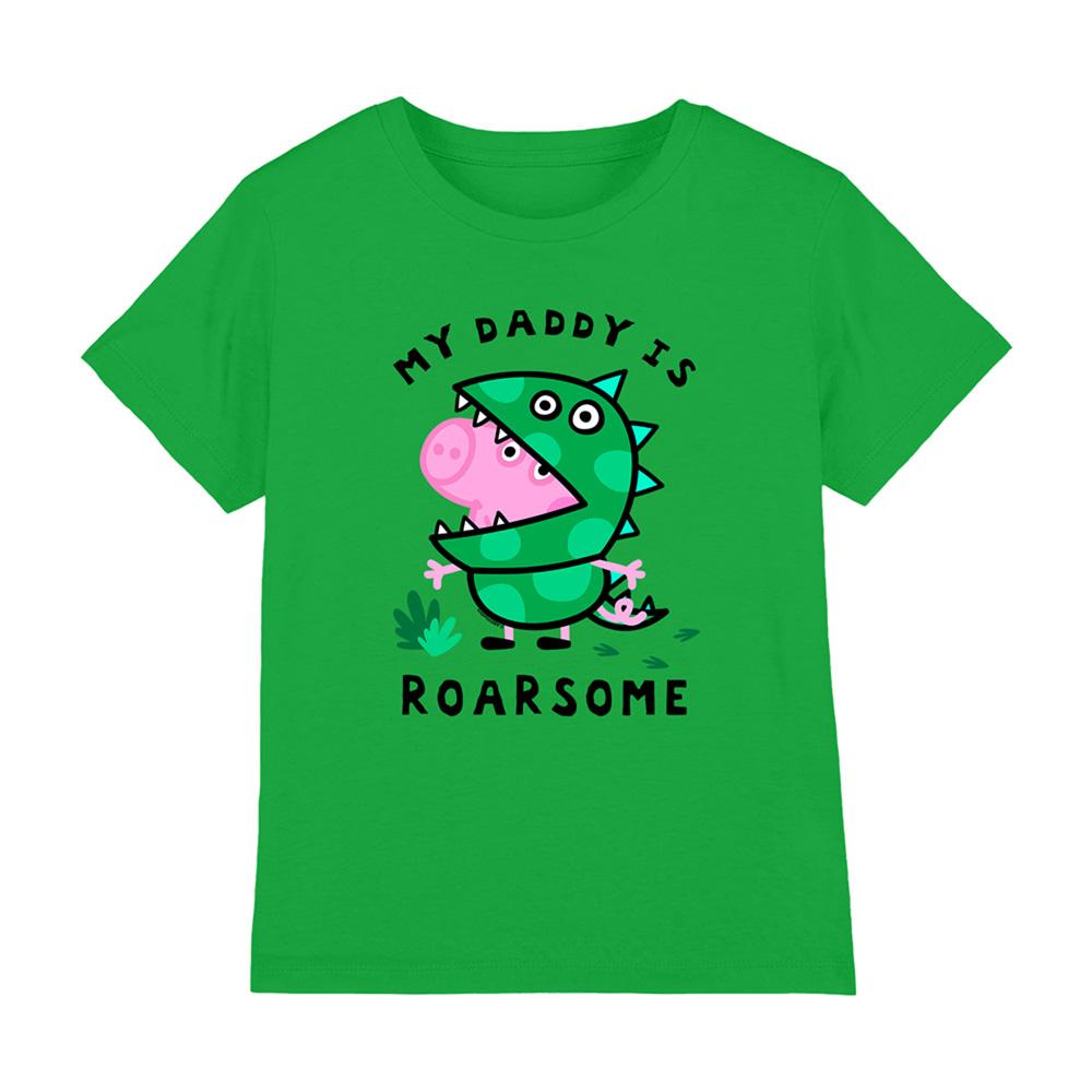 Peppa Pig Childrens/Kids My Daddy Is Roarsome George Pig T-Shirt