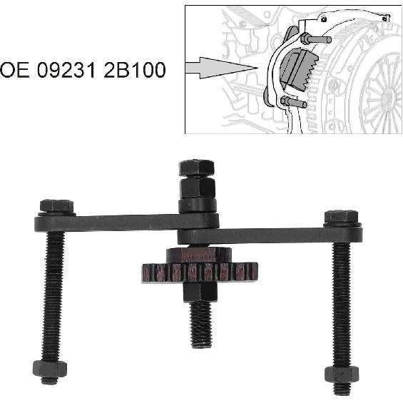 Engine Flywheel Locking Tool, Flywheel Locking Tool for 09231 2B100 Steel Flywheel Fixed Holding Replacement
