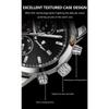 POEDAGAR Functional Luxury Man Wristwatch Date Waterproof Luminous Chronograph Men Watch Male Leather Quartz Watches