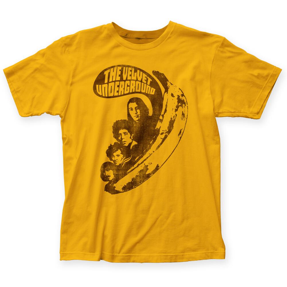 26 Velvet Underground VU Says: T Shirt Mens Licensed Rock N Roll Band Tee Yellow Unisex T-Shirt XXXL