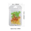30Pcs/Bag Cute Resin 3D Nail Art Charms Orange Shape Kiwi Shape Fruit Nail Charms Lemon Shape Resin Nail Charms Manicure