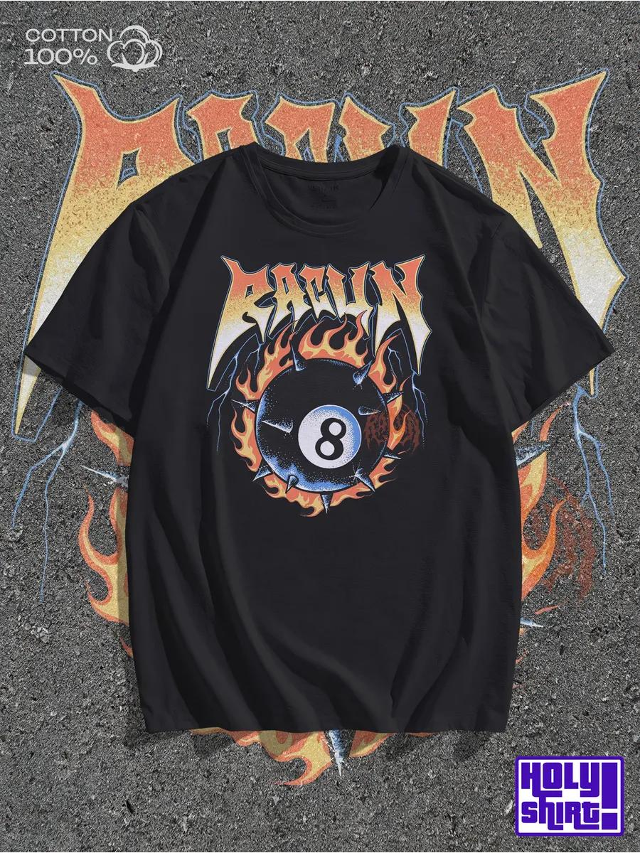 Cotton oversized T-shirt with Pagani y2k print 3XL