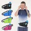 Solid Color Cell Phone Pouch Reflective Design Running Waist Belt Bag Cycling