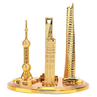 Shanghai Building Collection Model Oriental Pearl Tower Global Financial Center Souvenir(#3)