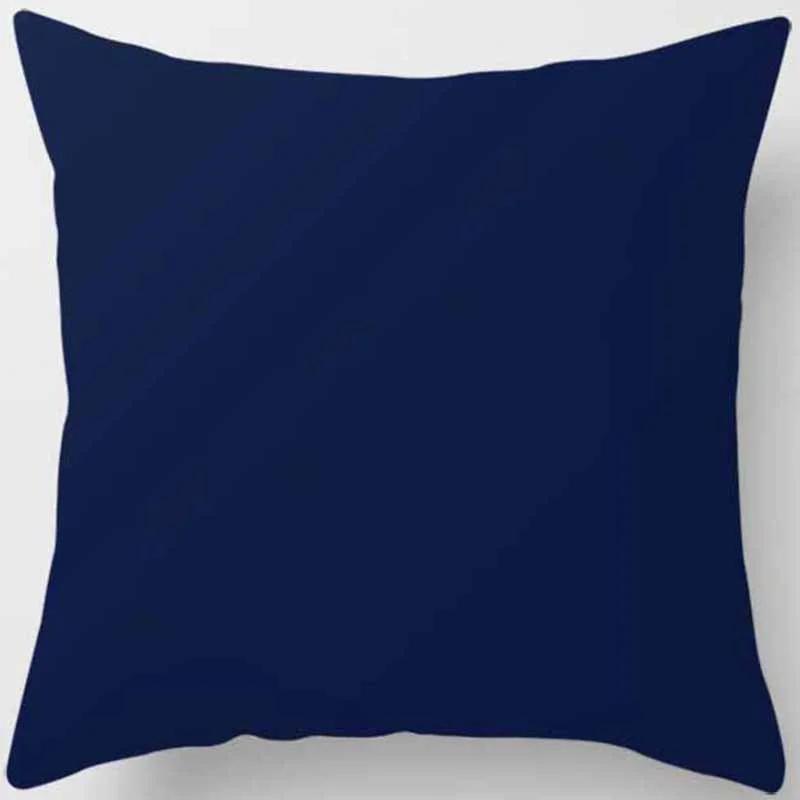 Heimdeko Blaue Muster: Abstrakte & Natur Designs Muster Kissenbezug Geeignet für Sofa Schlafzimmer Auto Kissenbezug