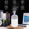 330ml Humidifier with Colorful Light Portable Whisper-Quiet Large Mist Spray USB-Powered Fresh Air for Bedroom Home Car Purifier