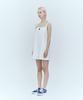 Rest And Recreation Square Neck Mini Dress_White