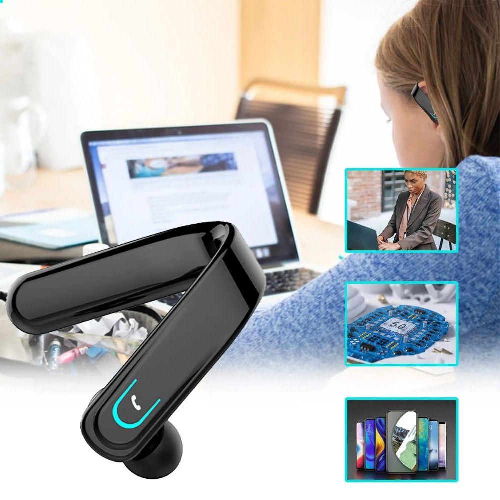 

Wireless YX18 Business Earphones in-ear Earhook Headphone Mobile Phone Universal синій