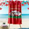 Diddl Custom Name Print Beach Towel, Large Soft Quick Dry Towel for Beach Camping Swimming